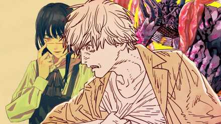 Feature header for Chainsaw Man's final chapter