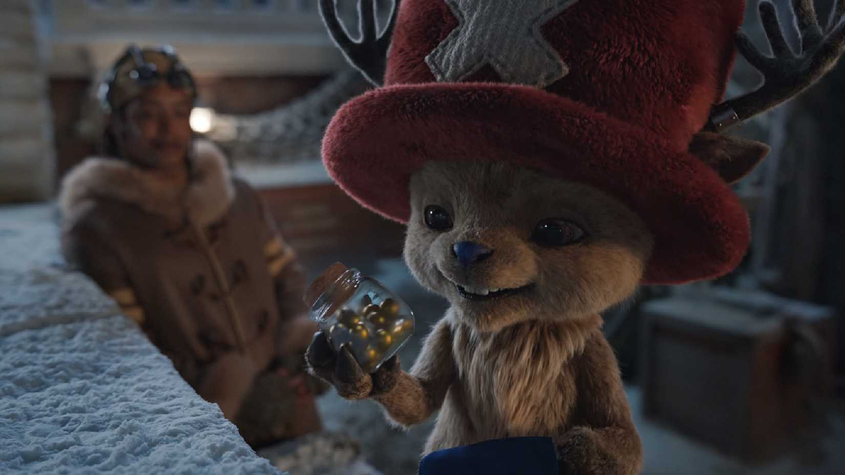 All 3 Forms & His "Secret" Explained 1 Chopper holding the rumble balls in One Piece live-action