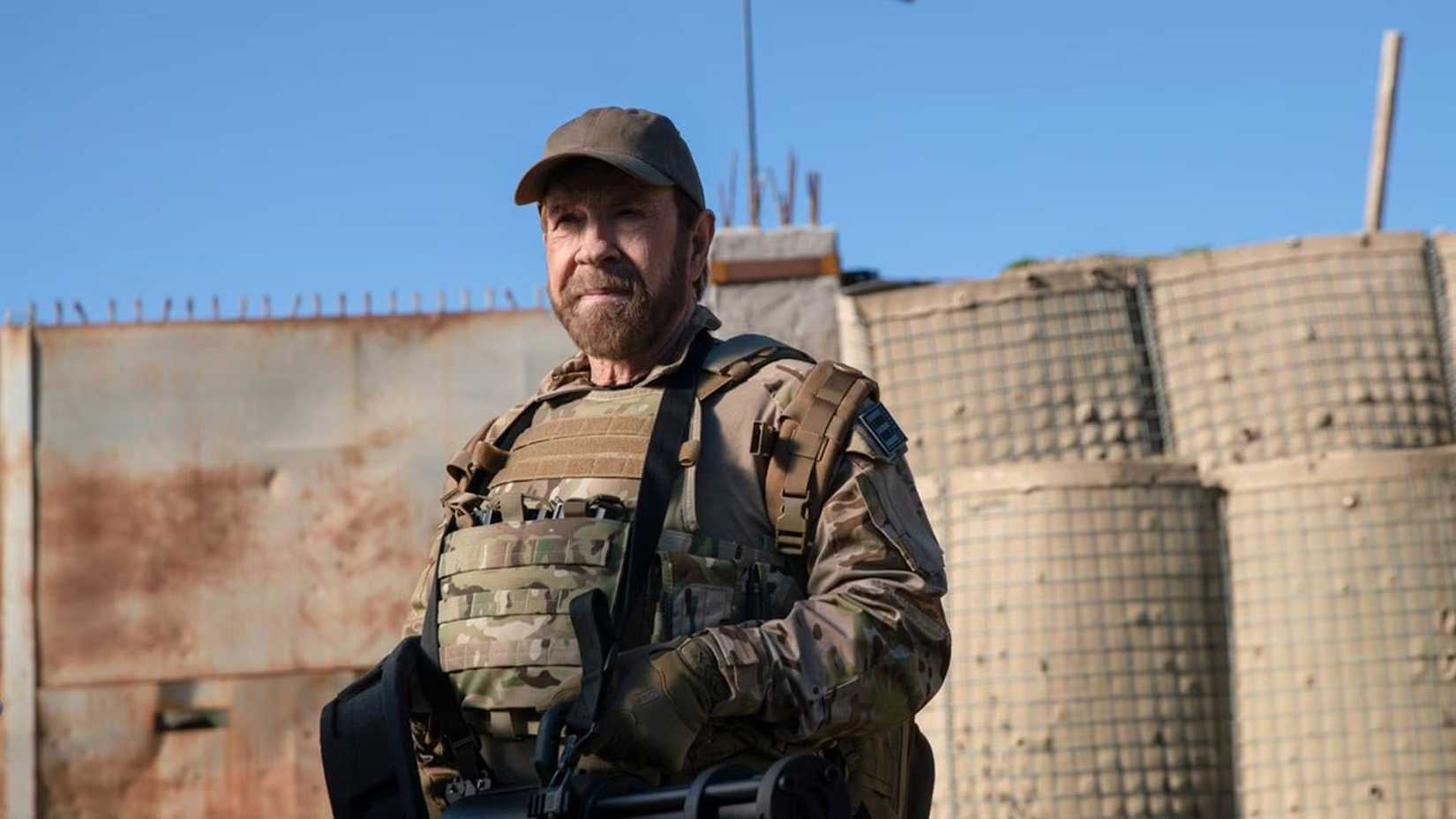 Chuck Norris as Captain Alastair in Agent Recon