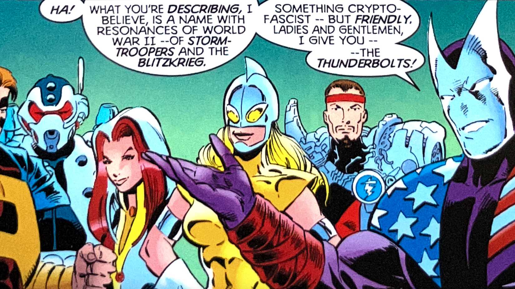 Top 10 Marvel Single-Issue Comics Ever, Ranked 2 Citizen V introduces the Thunderbolts in Marvel Comics
