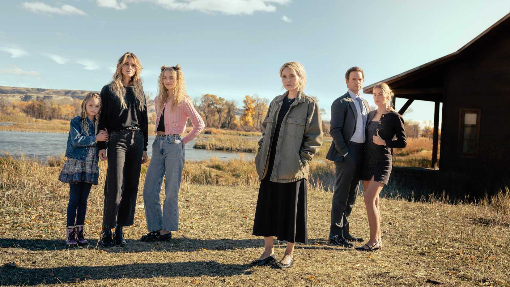 Cena do funeral da família Clyburn em The Madison