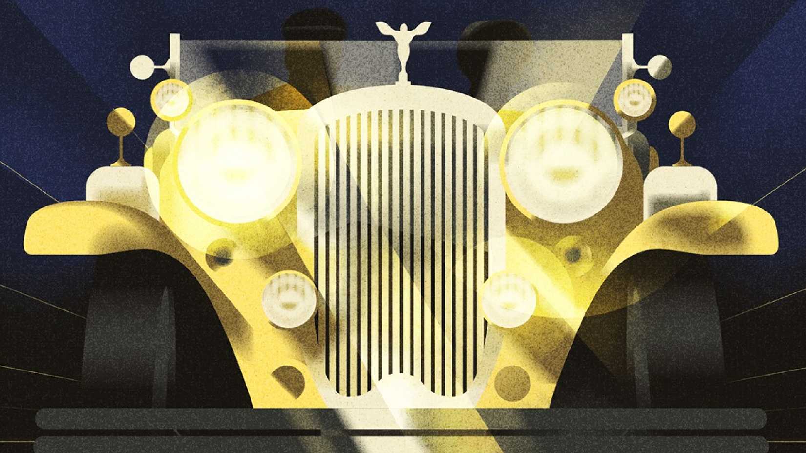 The Great Gatsby's Best Quote Isn't the One Everyone Thinks 7 cover art for the great gatsby showing two in a car