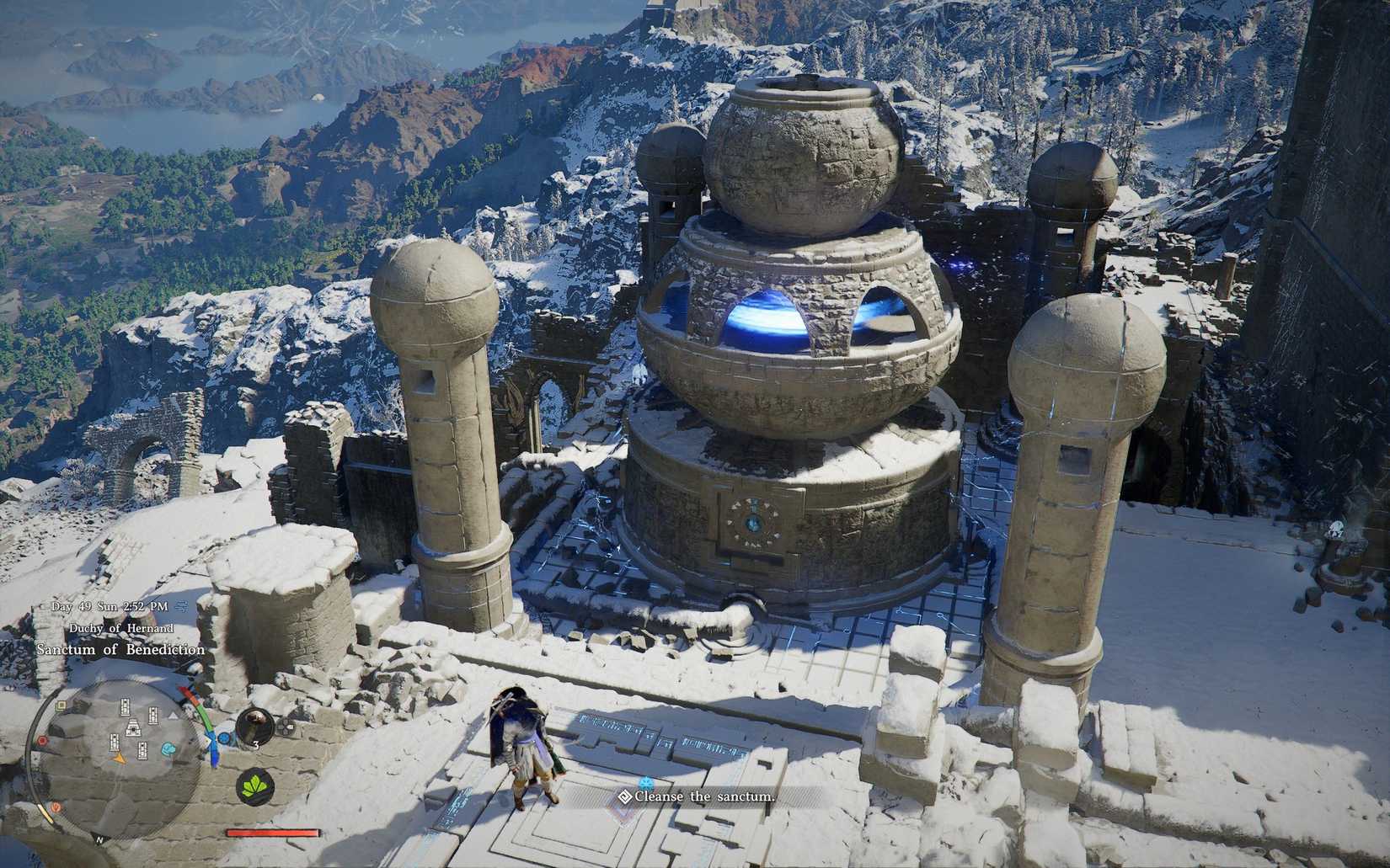 Crimson Desert Sanctum of Benediction apparatus complete