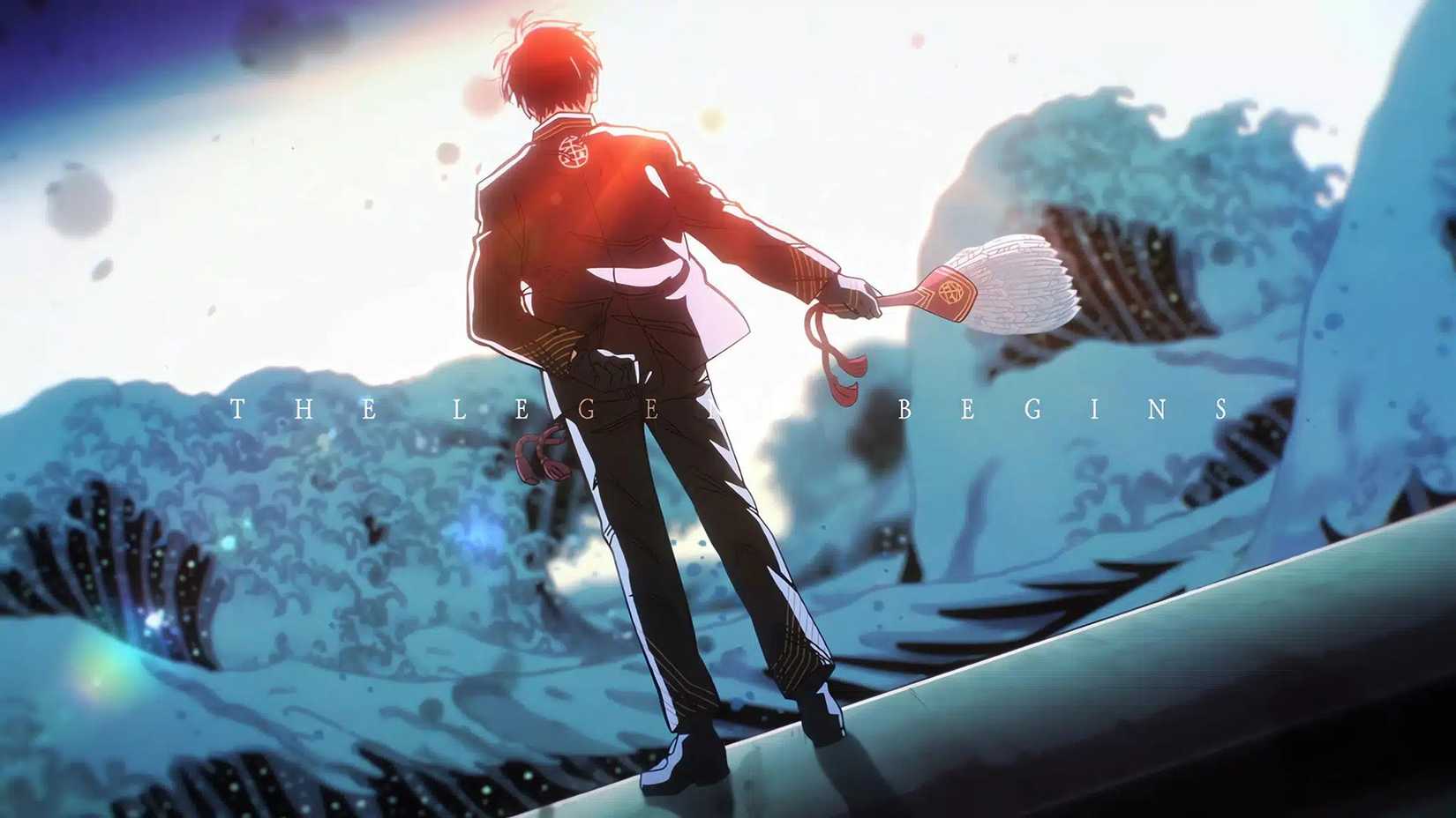 Cut from the Nippon Sangoku trailer featuring Aoteru Misumi from behind