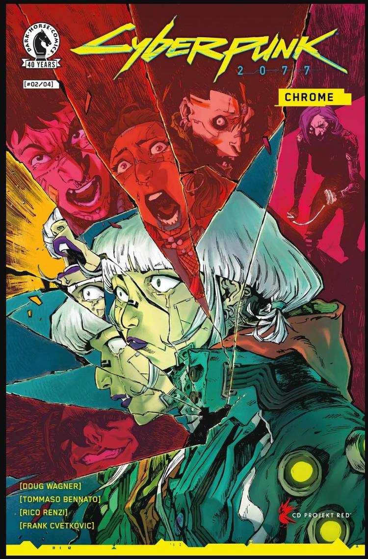 Cyberpunk 2077 Chrome 2 full cover with title listed