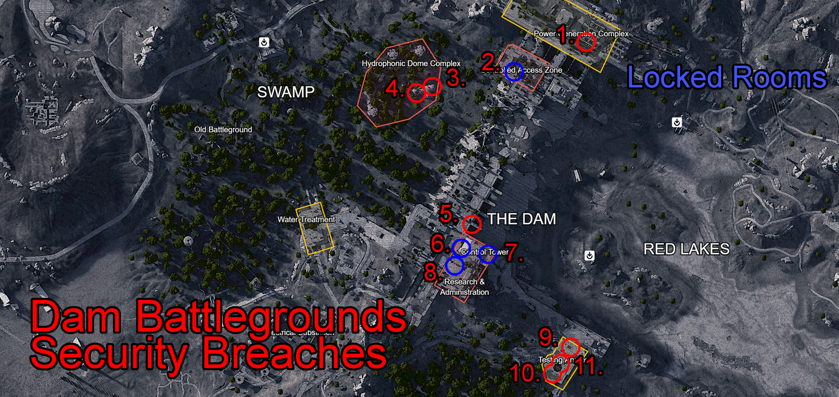Dam Battleground Security Breaches updated
