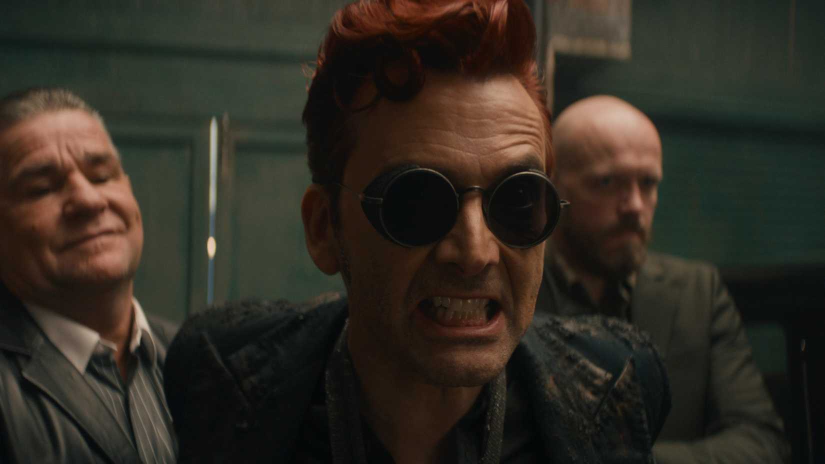 David Tennant como o demônio Crowley na primeira imagem da 3ª temporada de Good Omens