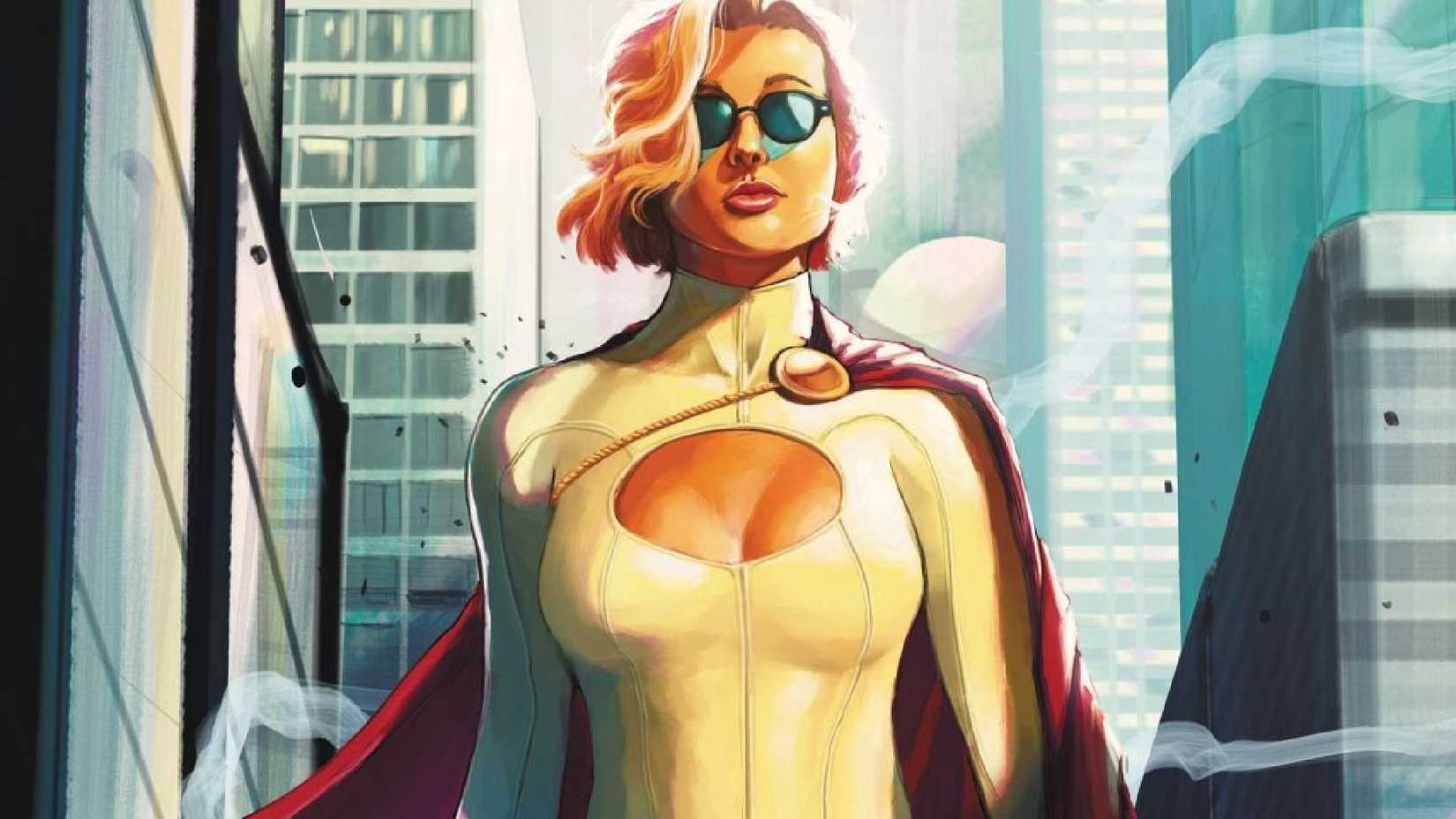 Are Superman, Batman and Wonder Woman Democrat or Republican? DC's Official Answer 11 dc hero power girl in shades