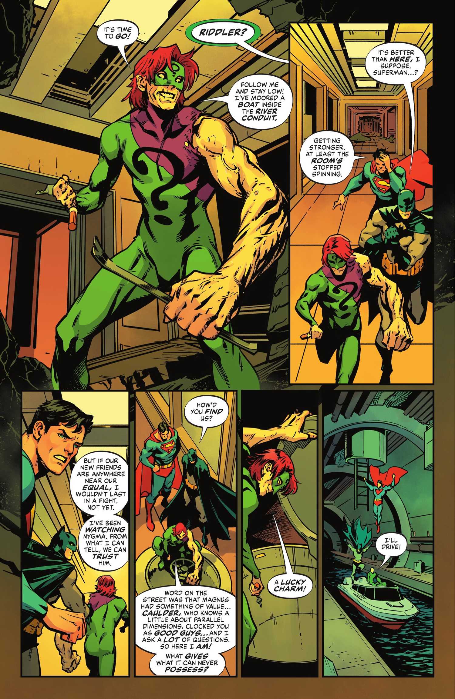 DC Officially Unveils Extreme Riddler Redesign for Batman's New Appearance