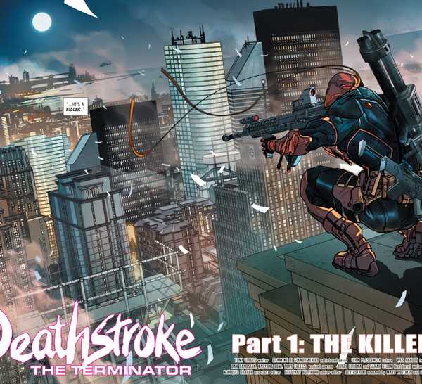 Dc Terminator DC Officially Releases Deathstroke’s New Design for Its Post–Zack ...