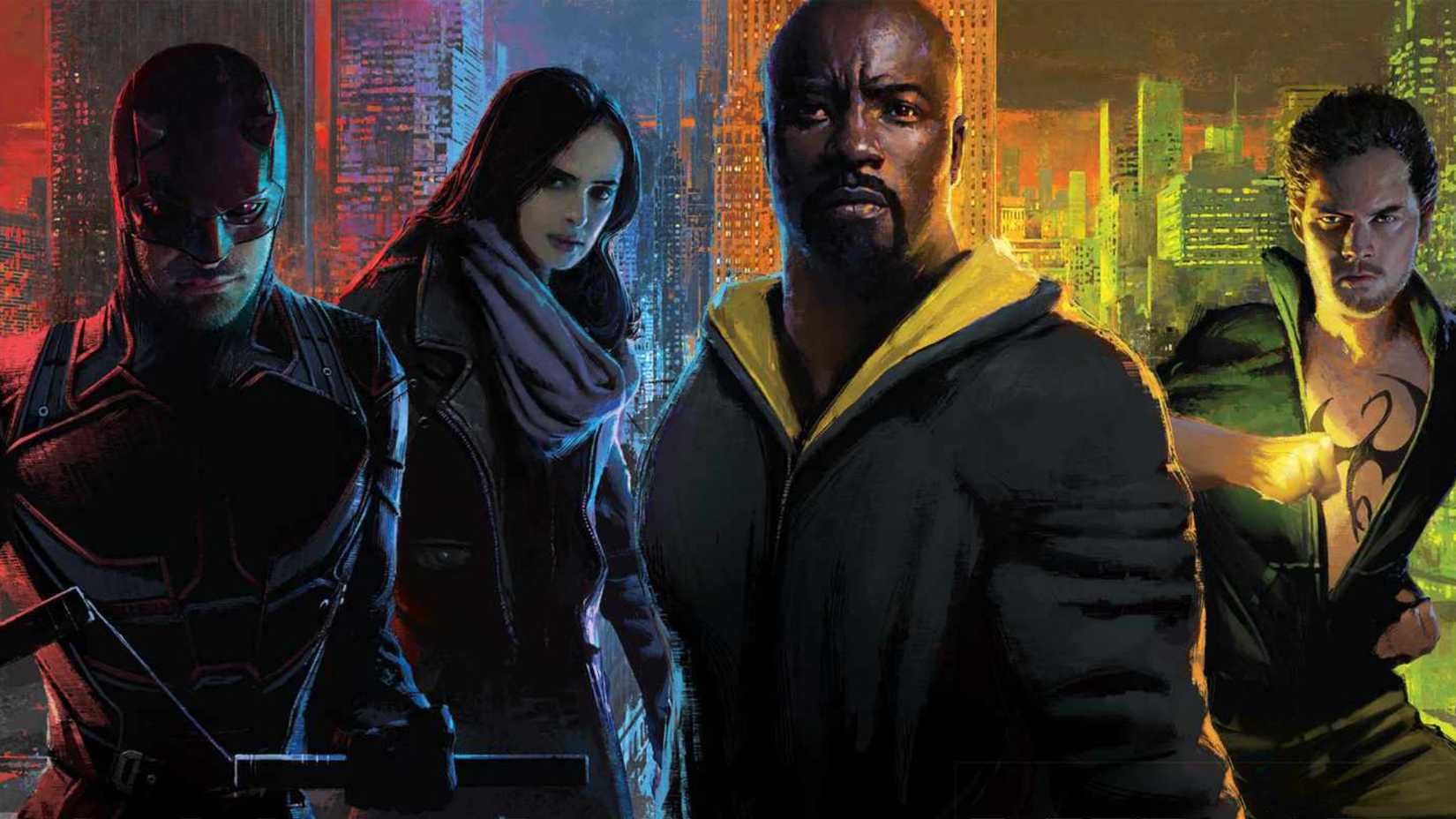 defenders 2017 mcu netflix poster