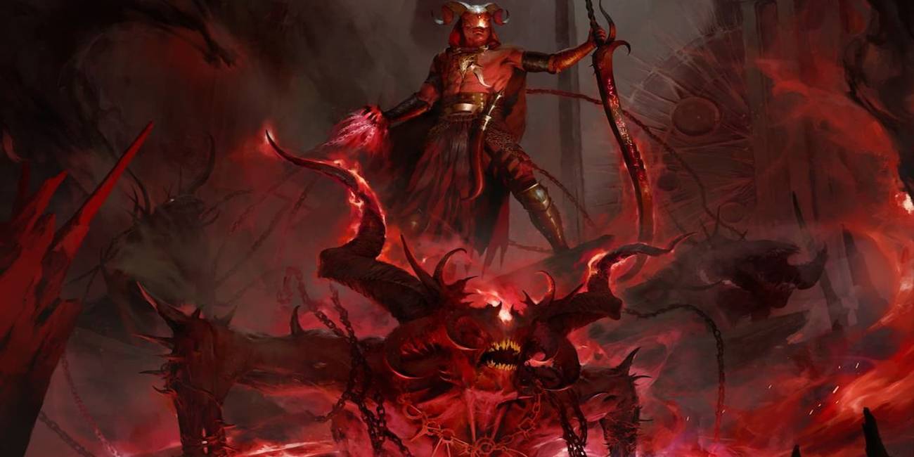 Diablo 4 Warlock Key Art