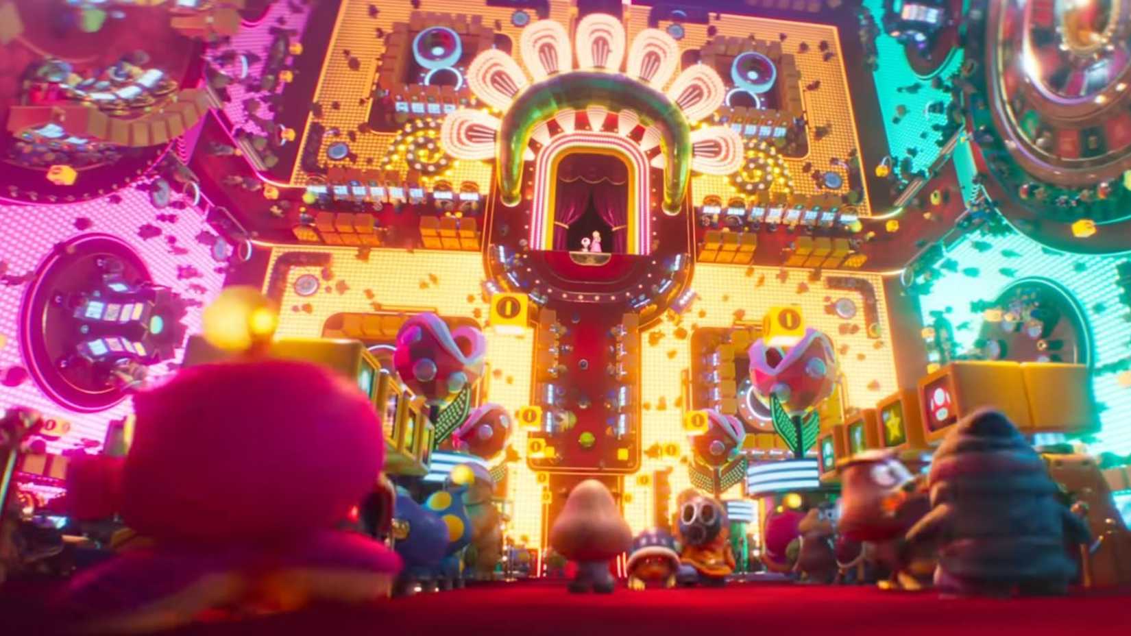 dino piranha easter egg in super mario galaxy movie