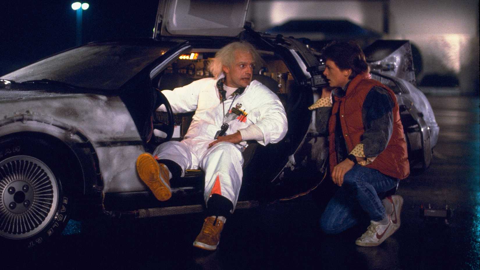 Doc e Marty McFly em Back to the Future