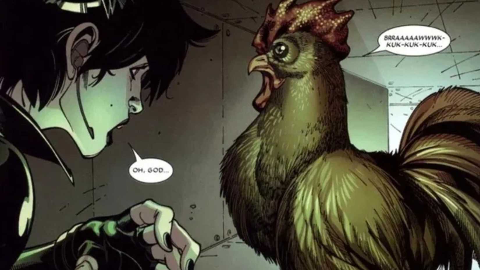 8 Superheroes With Shocking Weaknesses 7 Domino Chicken