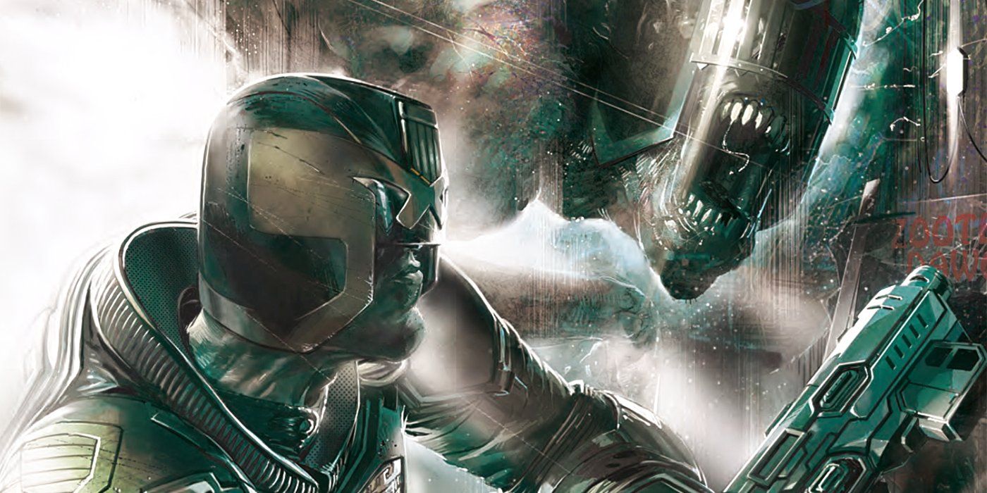 Dredd facing off with Judge Death in Final Judgement