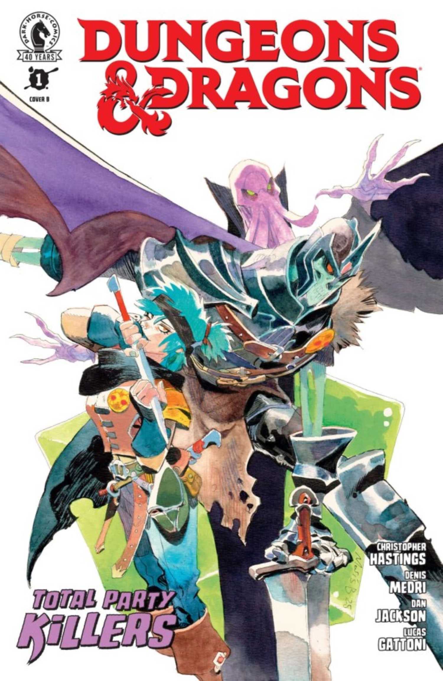 Dungeons & Dragons Total Party Killers #1 variant cover 3