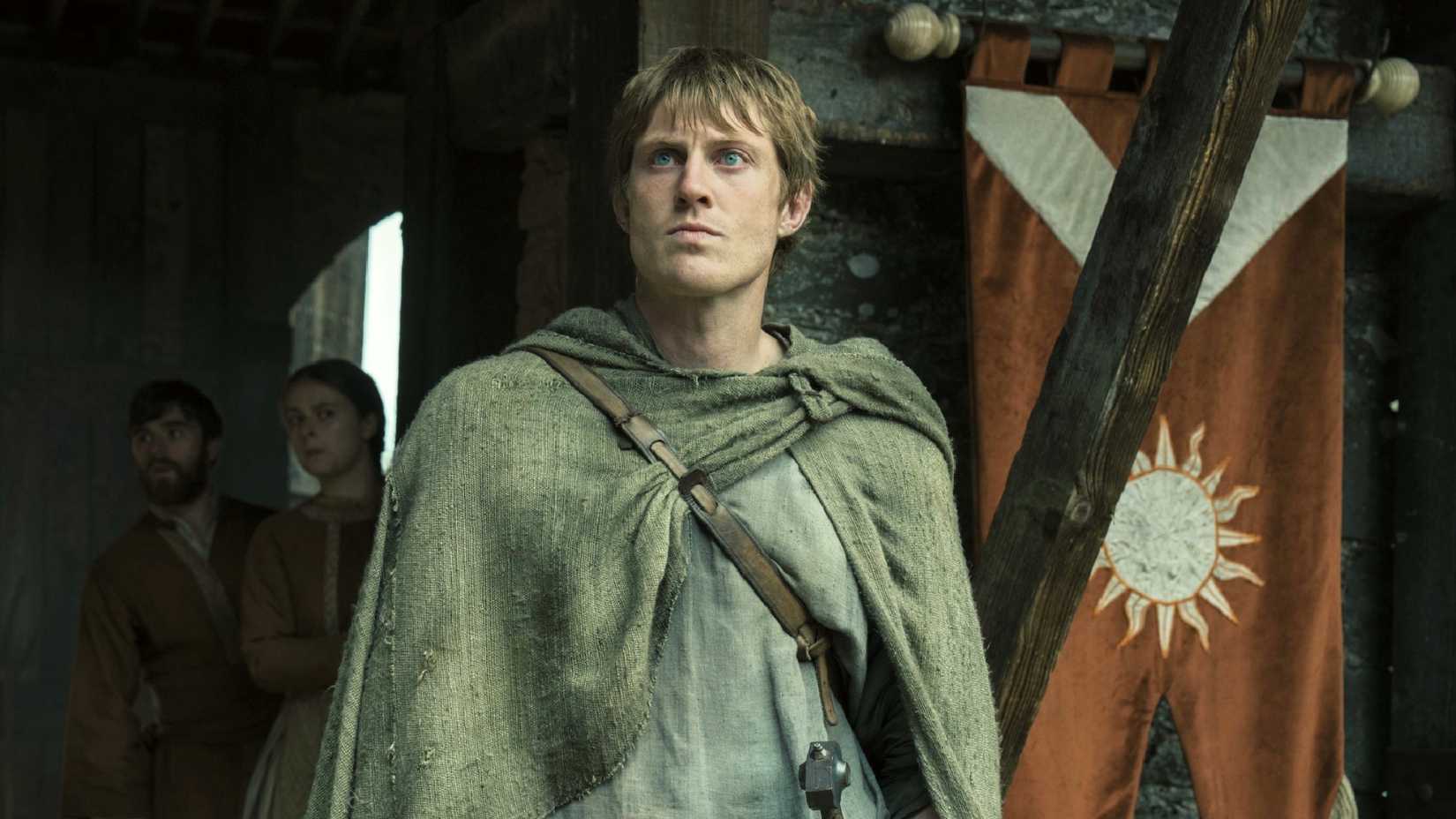 Peter Claffey e Dexter Sol Ansell em A Knight of the Seven Kingdoms