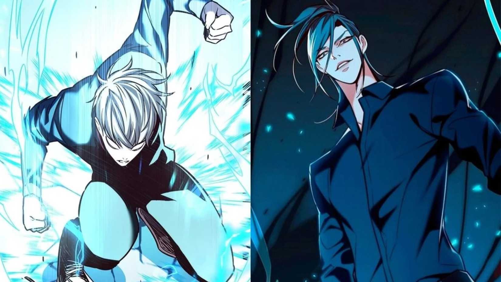 Jiwoo and Kayden from Eleceed