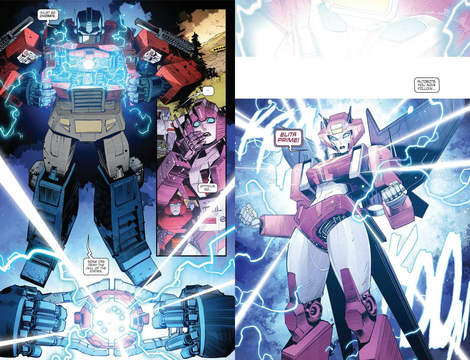 Elita-1 Becomes Elita Prime in Transformers #30