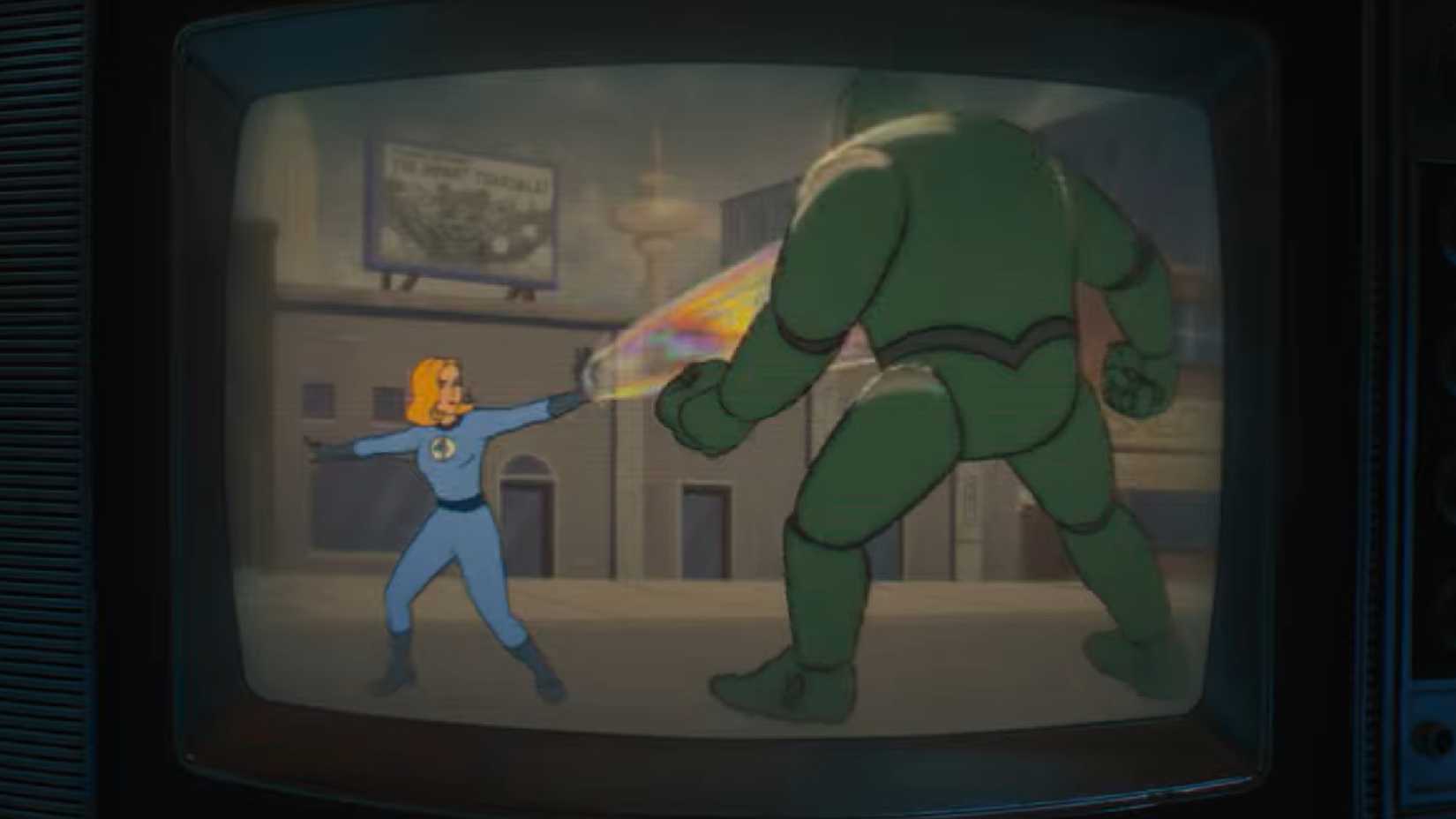 Marvel Introduces Avengers Villain the Super-Adaptoid to MCU Continuity 4 FANTASTIC FOUR END CREDITS CARTOON, INCLUDING SUPER ADAPTOID
