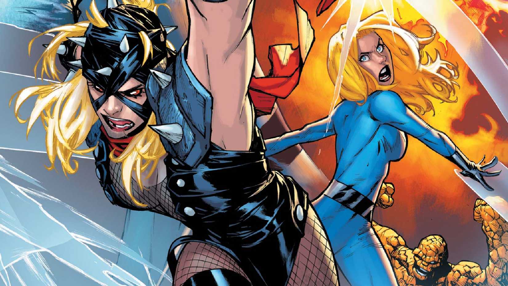fantastic four's invisible woman and her evil double the invincible woman