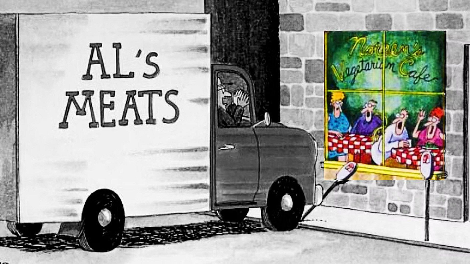 46 Years Later, The Far Side's Very First Comic Hits Like a Truck