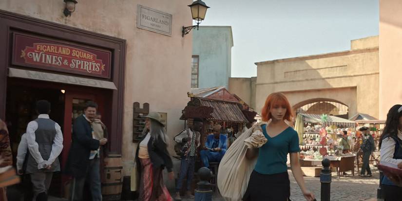 Placa de Figarland Square em One Piece temporada 2.