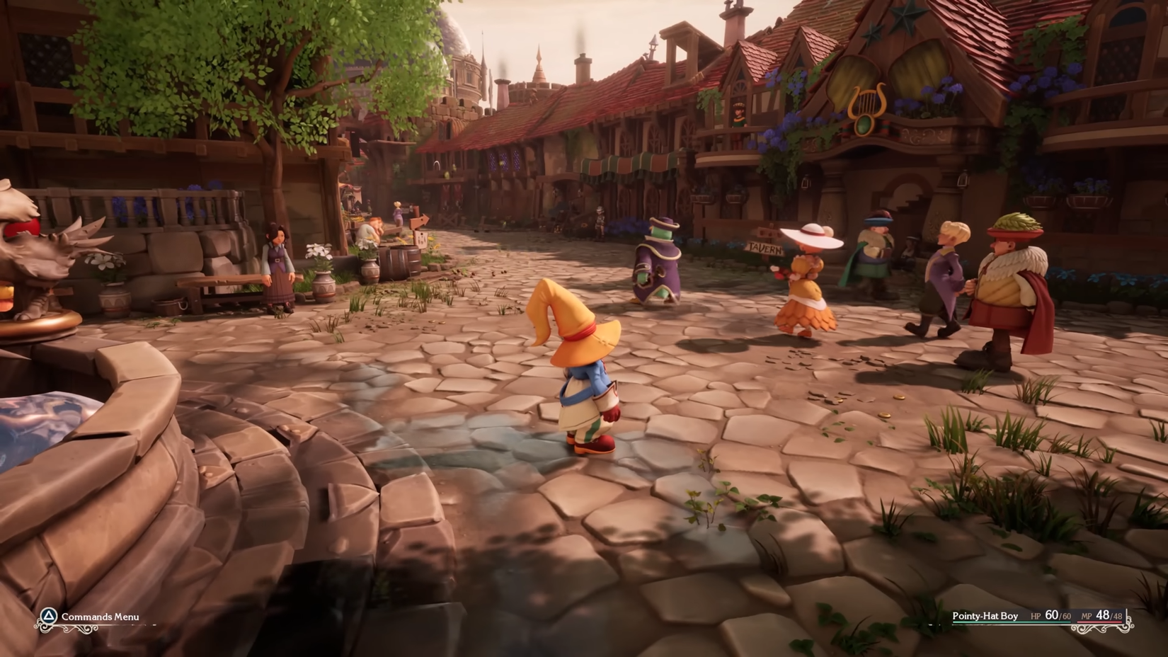Final Fantasy IX_ Memoria Project - City Block During Day