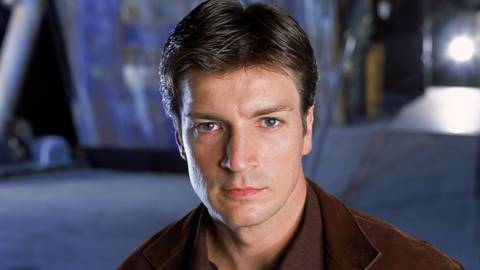 Nathan Fillion as Mal Reynolds in Firefly