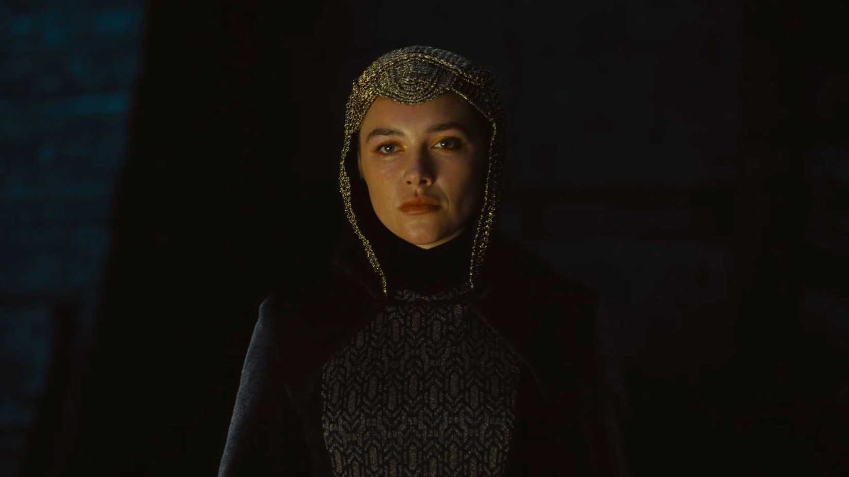 Florence Pugh as Irulan in Dune: Part Three