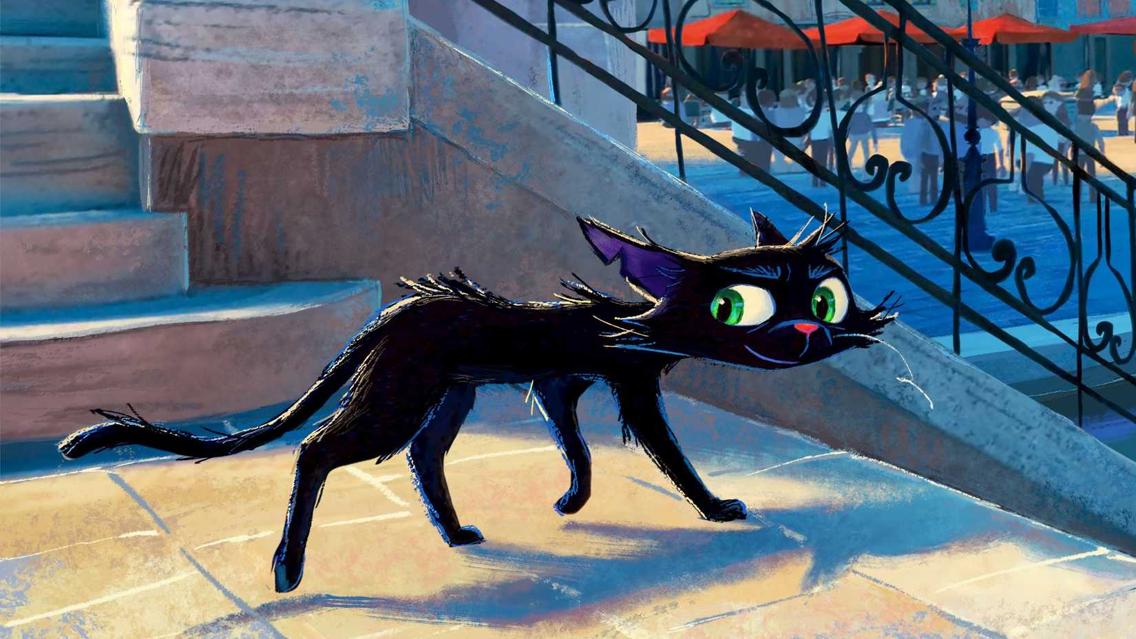 Arte de Gatto, da Pixar