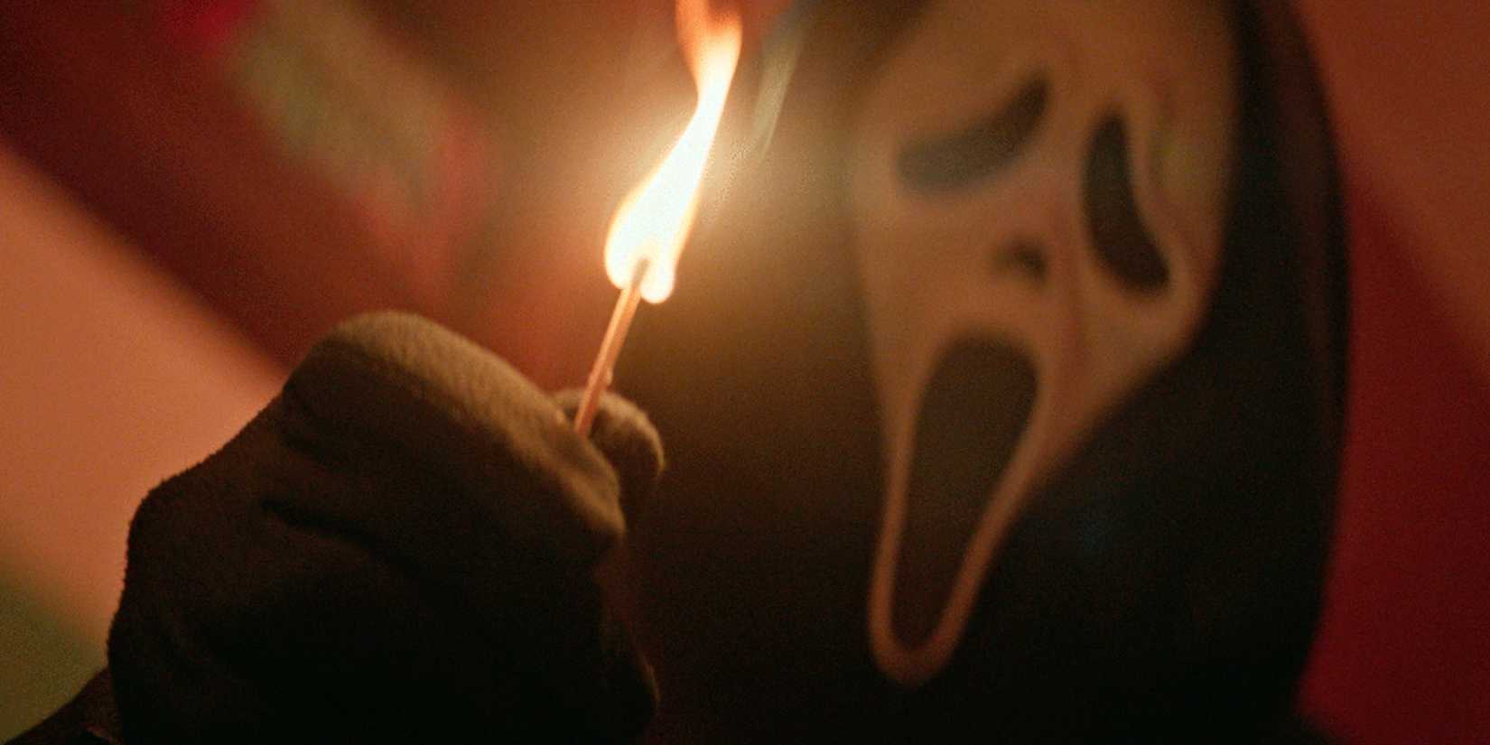Prime Video's New Crime Thriller Falls Victim To A Growing AI Trend 1 Ghostface holds a lit match in Scream 7