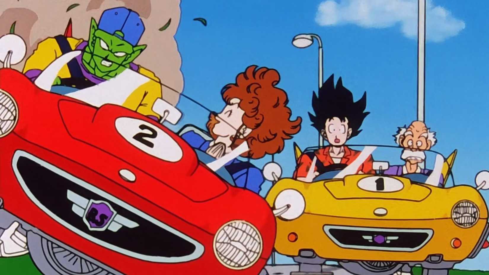 10 Years Later, Dragon Ball Super Still Has the Greatest Filler Episode in Anime History, and It's Not Close 1 Goku and Piccolo driving erratically with instructors in Dragon Ball Z.