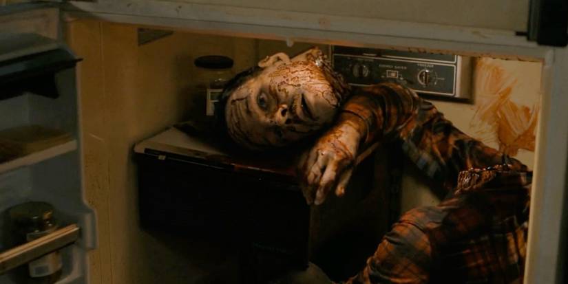 Gregg dead in a fridge in Scream VI
