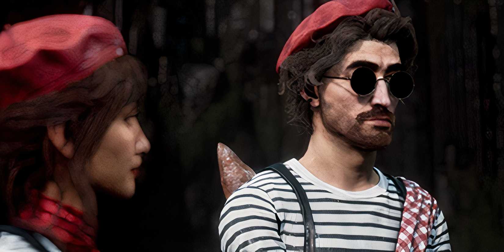 Gustave Clair Obscur baguette hat with sciel