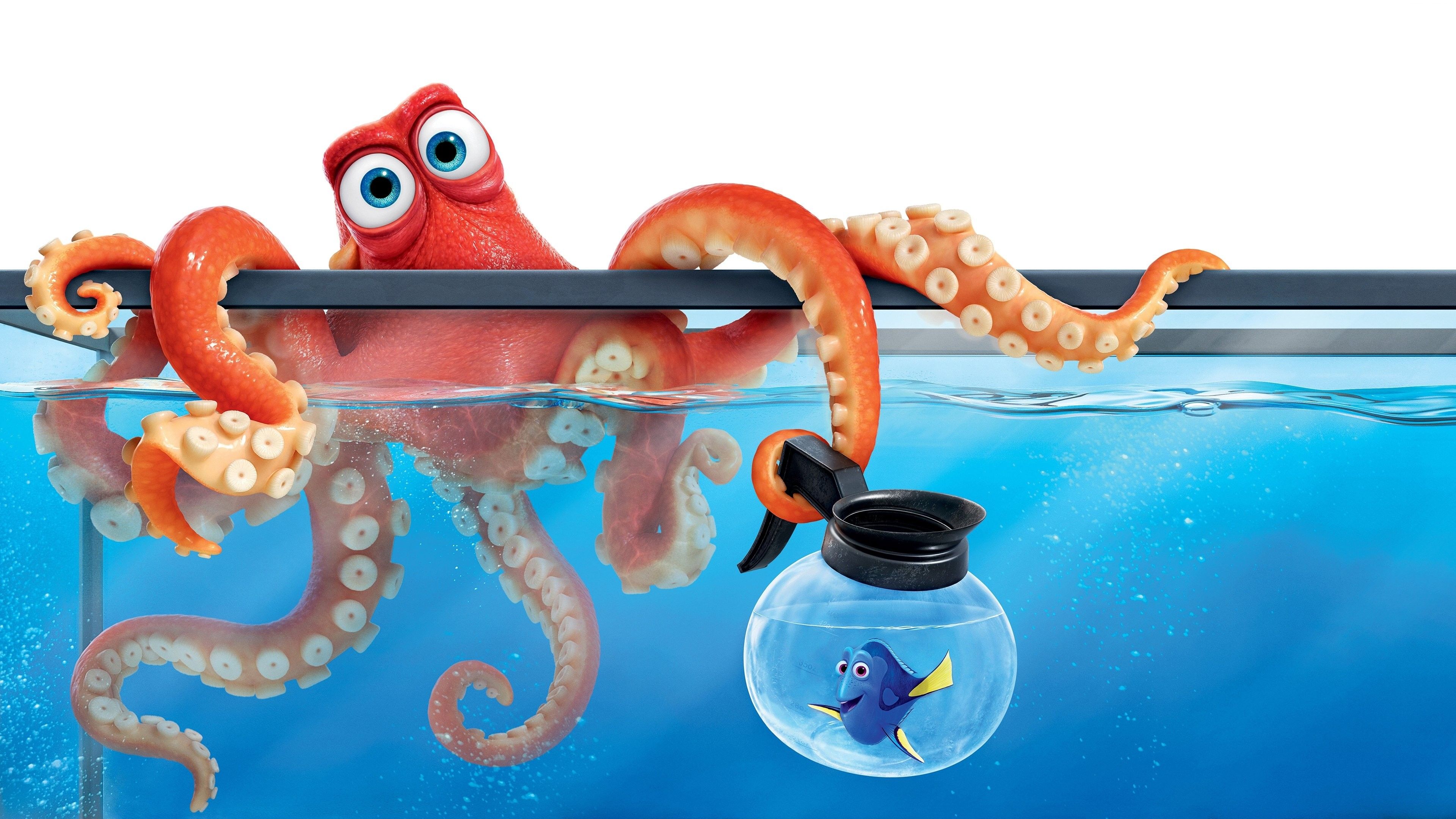 Hank e Dory em Procurando Dory