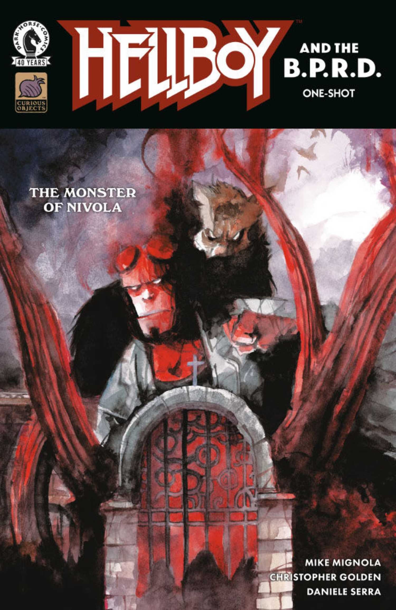 Capa de Hellboy and the B.P.R.D.: The Monster of Nivola
