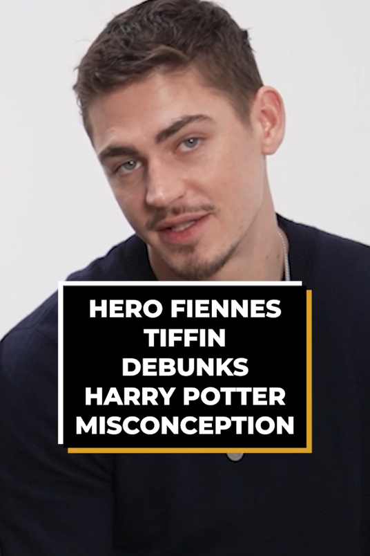 Hero Fiennes Tiffin Debunks Harry Potter Misconception