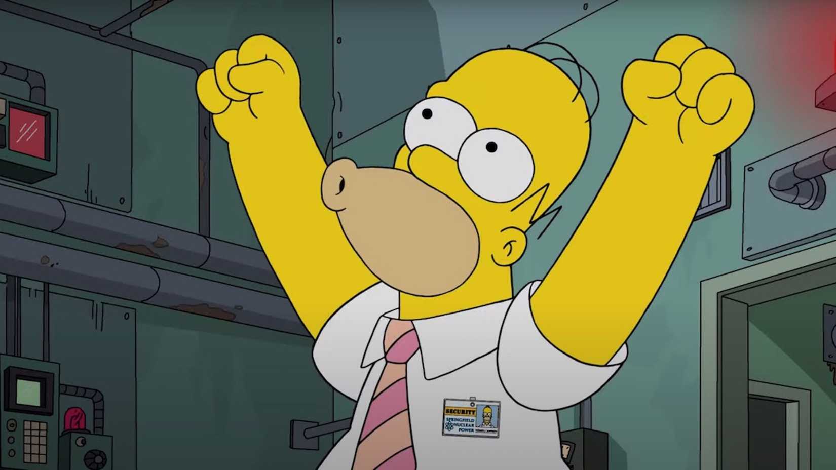 10 Best American Sitcoms Of All Time 7 Homer woohooing at the power plant in The Simpsons