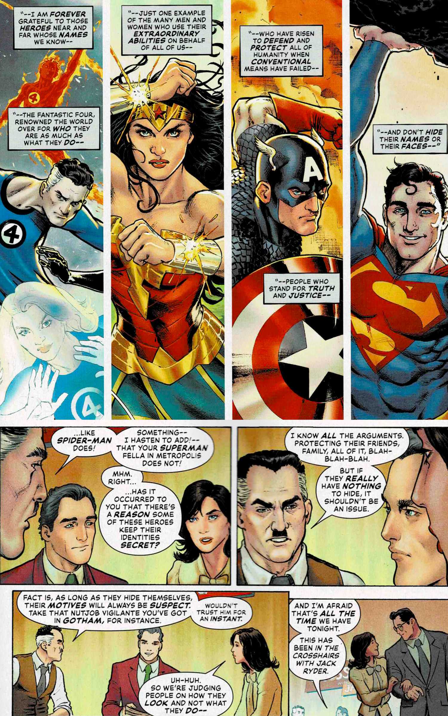 J Jonah Jameson Confirms He Doesn't Trust Batman