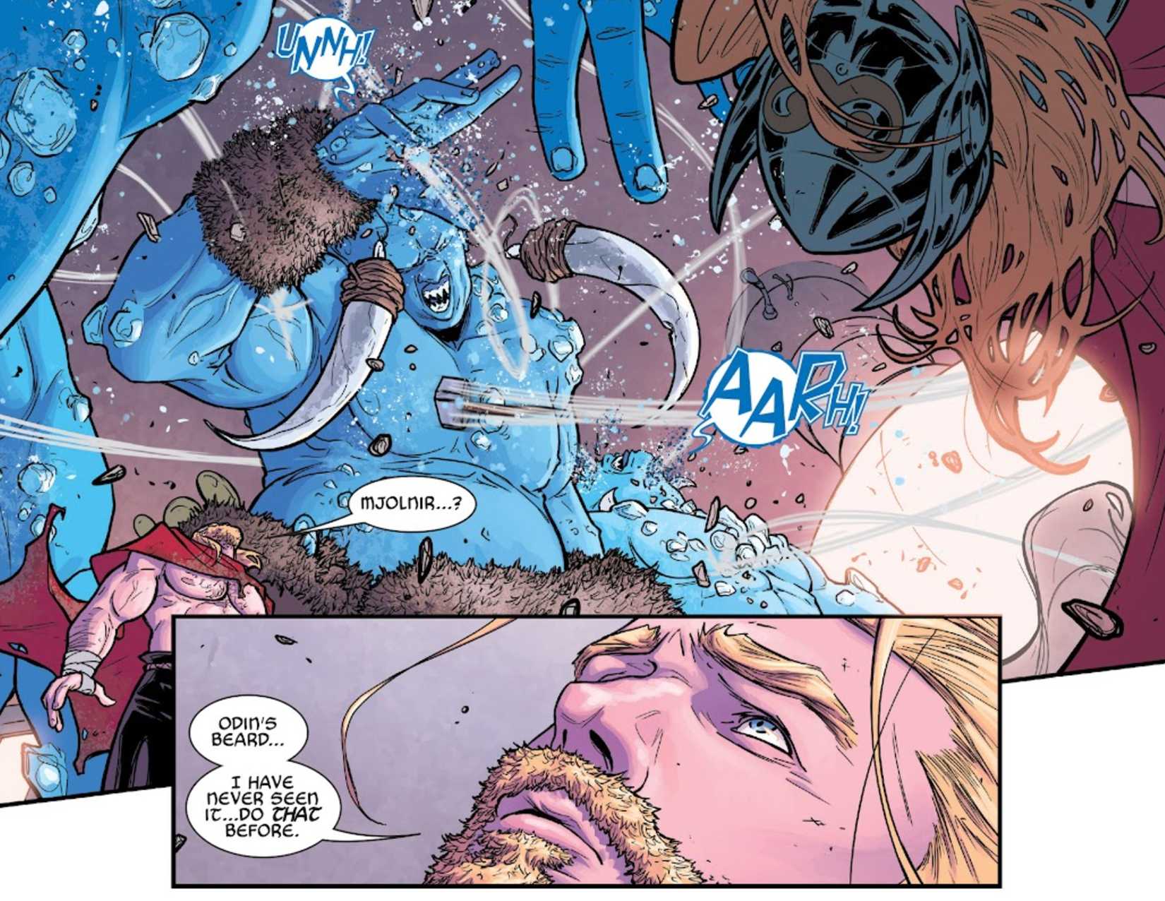 jane foster's thor wielding mjolnir