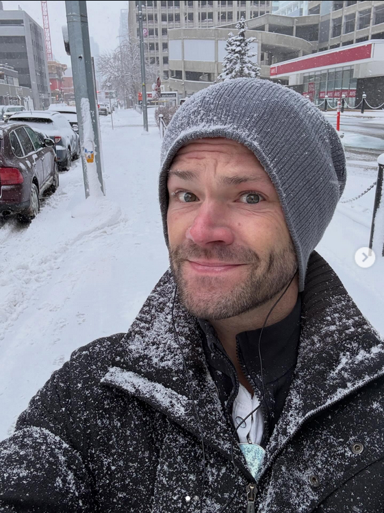 Jared Padalecki's Instagram post after wrapping filming on Guarding Stars