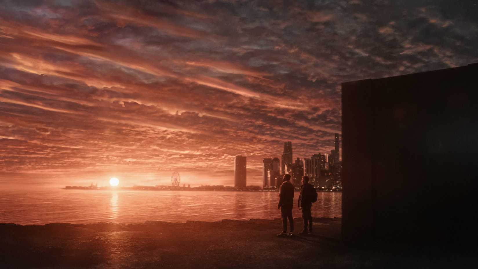 Joel Edgerton and Dayo Okeniyi in Dark Matter