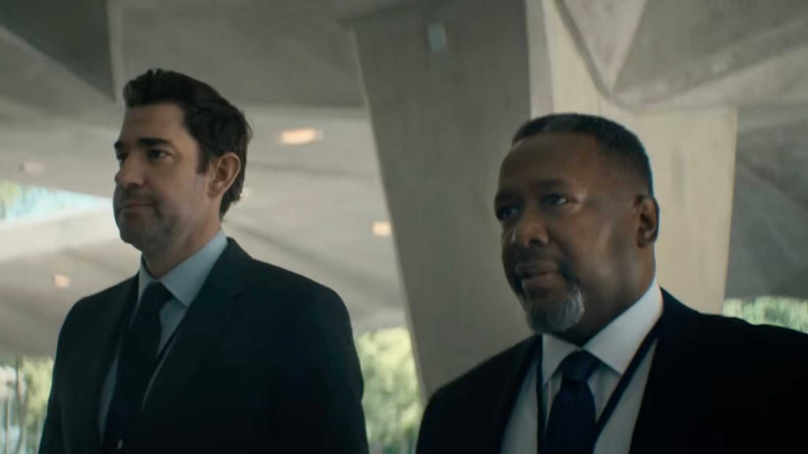 John Krasinski and Wendell Pierce in Tom Clancy's Jack Ryan Ghost War trailer