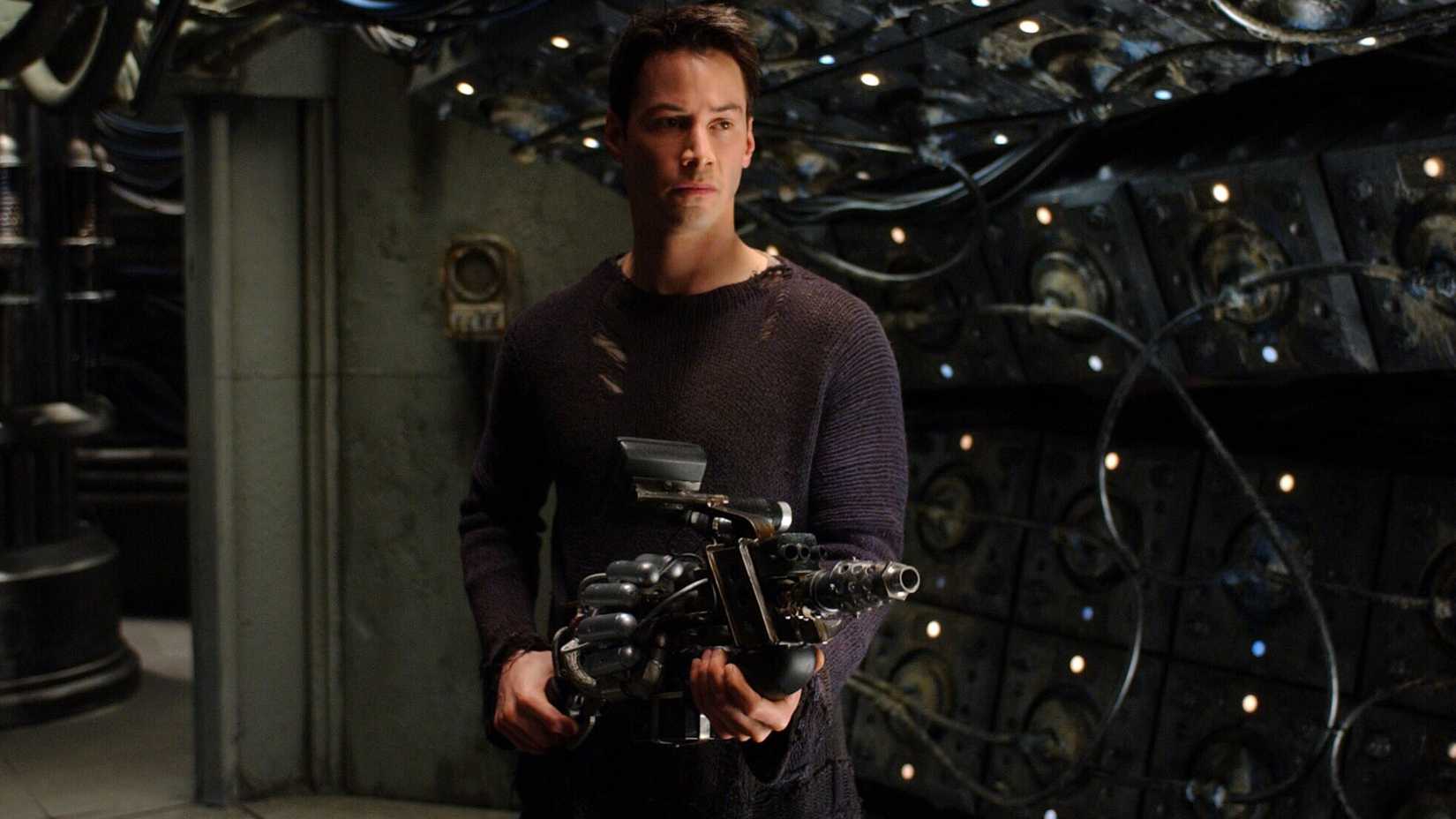 Keanu Reeves as Neo in The Matrix Revolutions