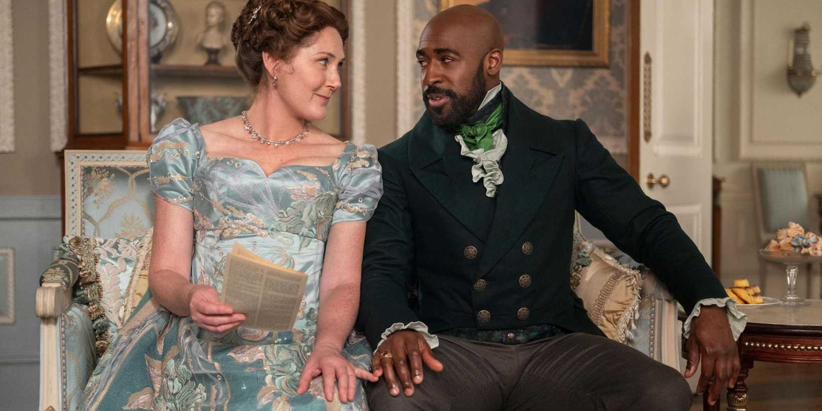 Violet Bridgerton e Lord Marcus Anderson