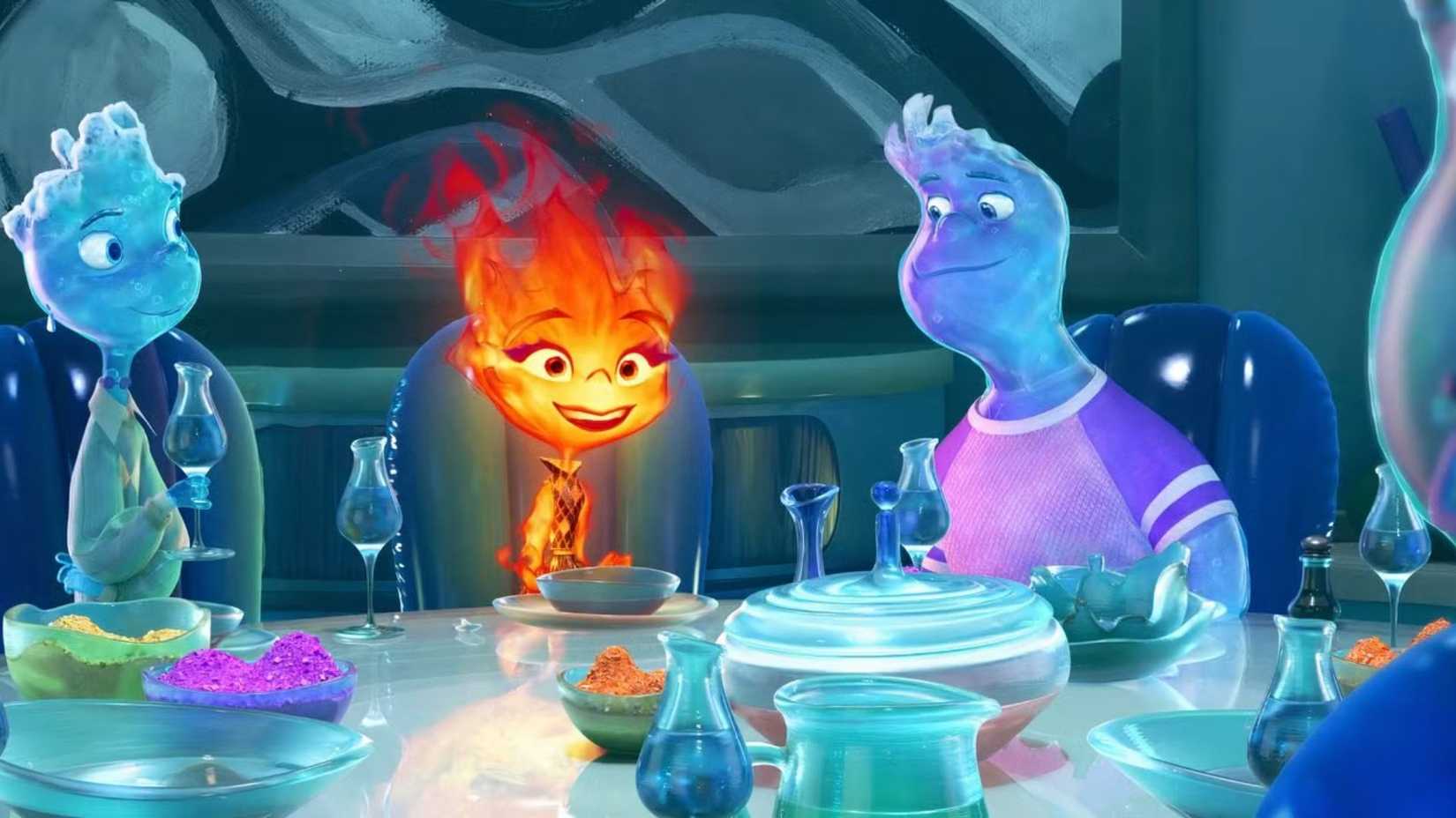 All 30 Pixar Movies Ranked From Worst To Best (Including Hoppers) 4 Lake Ripple in Elemental with Wade and Ember