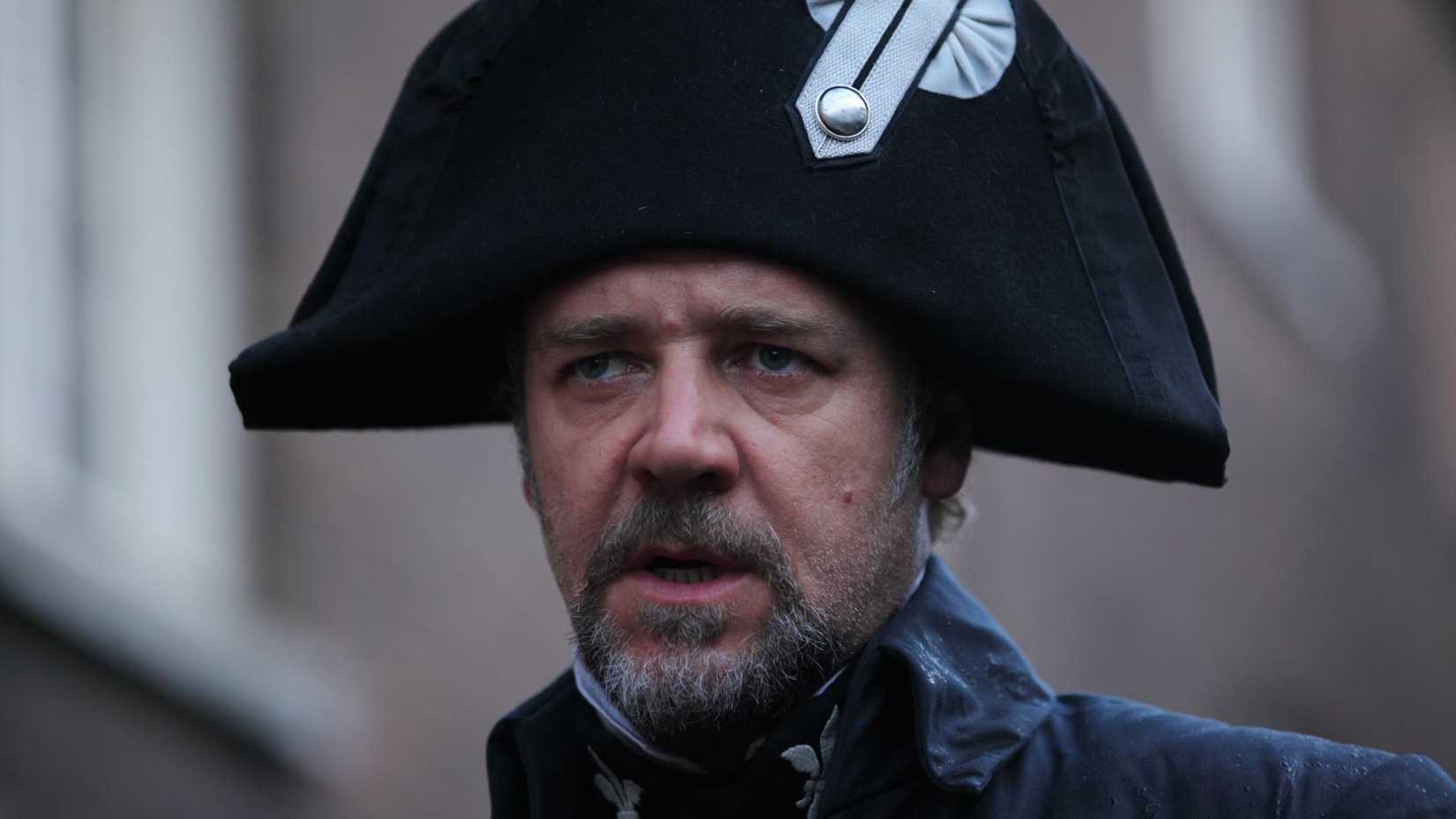 10 Great Actors Who Were Wildly Miscast In Big Movies 4 Javert looks angry in Les Miserables