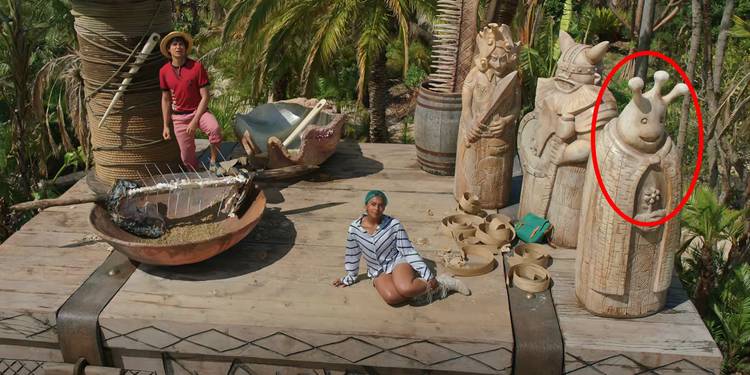 Loki statue in One Piece season 2.